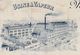 Facture 1933 / BECKERICH / Manufacture Ferblanterie / 29 Avenue Carnot / 25 Besançon Doubs - Autres & Non Classés