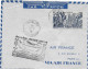 MARTINIQUE - 1947 - ENVELOPPE Par AVION 1° LIAISON AERIENNE DIRECTE De FORT DE FRANCE => PARIS - Cartas & Documentos