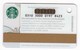 Geschenkkarte Starbucks Card Gift  Kleine Karte - Gift Cards