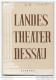 Landestheater Dessau - Spielzeit 1955/56 Nummer 14 - Elektra Von Richard Strauss - Magdalena Güntzel - Vilma Fichtmüller - Theatre & Dance