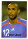 Sticker World Cup WC FIFA 2006 France THIERRY HENRY - Other & Unclassified