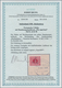 00163 Sudetenland - Reichenberg: Portomarke 5 H Dunkelrot, Mit KOPFSTEHENDEM Handstempelaufdruck "Wir Sind - Sudetenland