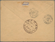 00316 China: 1899. Envelope Addressed To France Bearing Chinese Imperial Post SG 109, 1c Ochre, SG 110, 2c - Sonstige & Ohne Zuordnung
