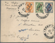 00317 China: 1903, Blue Bilingual "LIU KUNG TAO / WEI HAI WEI 20 JUN 03" On Reverse Of Small Cover Endorse - Other & Unclassified