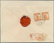 00318 China: 1923/30, Sven Hedin Original Hand Writing Cover: Junk Franking Total 39 C. Tied "Peiping 16.7 - Andere & Zonder Classificatie