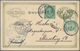 00323 China - Fremde Postanstalten / Foreign Offices: Japan, 1892, Large Dollar Blue "CHEFOO 25 MAY 98" Vi - Andere & Zonder Classificatie