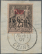 00325 China - Fremde Postanstalten / Foreign Offices: 1901, France: Peking Surcharges, 16 C On 25 C Black - Other & Unclassified