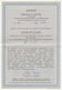 00327 China - Besonderheiten: German Fieldpost In China: 1901, Overprint Issue 50 Pfg., Block Of 8 And Ver - Sonstige & Ohne Zuordnung