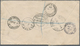 00336 Französisch-Indochina: 1904. Registered Cover From ''Saigon Port 3.6.04'' With Attractive Franking To - Storia Postale