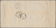 00378 Labuan: 1893 Official 'On H.M.S.' Envelope (254 X 130 Mm) Used Registered From Labuan To EGYPT, Addr - Altri & Non Classificati