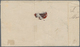 00400 Philippinen: 1863, 5 Cuartos Vermillon (2, One Left Margin Copy) Tied Oval "ZAMBALES / TRIBUNAL / DE - Philippinen