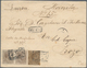 00407 Philippinen: 1879/80, 250 Mils.brown, 2 ½ Cts Brown (horizontal Pair), On Registered Cover From Capi - Philippinen