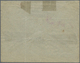00408 Philippinen: 1880 (ca.), Fiscals Used For Postage: Blue "habilitado / Recargo De Consumo S002 2 4/8" - Philippines