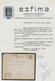 00408 Philippinen: 1880 (ca.), Fiscals Used For Postage: Blue "habilitado / Recargo De Consumo S002 2 4/8" - Philippines