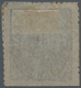00435 Portugiesisch-Indien: 1876, Type IIB, 10 R. Black, Double Impression Of The Die, Unused No Gum, Scis - Portugiesisch-Indien