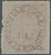 00436 Portugiesisch-Indien: 1876, Type II B Violet High Values Design Without Imprint Of Value, Unused No - India Portoghese