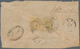 00440 Portugiesisch-Indien: 1878 Part Cover (back Only) From Nova Goa To Margao Franked By 1877 'Crown' 10 - Portugees-Indië