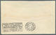 00506 Neufundland - Flugpost: 1927 May 20: THE PINEDO & PRETE FLIGHT - Envelope With 1927 60c Black Tied B - Einde V/d Catalogus (Back Of Book)