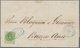 00524 Argentinien: 1862 10c. Apple Green, Type 66 With Accent, Redrawn On Entire Letter From Rosario To Bu - Sonstige & Ohne Zuordnung