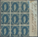 00537 Argentinien: 1864 'Rivadavias' 15 C. Blue, Dull To Worn Impression, Perforated 11½, Each Stamp Hands - Other & Unclassified