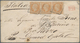 00545 Argentinien: 1867 SS AUNIS PROVISIONAL POSTMARK: Envelope From Buenos Aires To Domodossola, ITALY Fr - Other & Unclassified