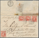 00546 Argentinien: 1869 Quadruple Rate Cover From Buenos Aires To London Via Belgium By The Packet SS "Cit - Other & Unclassified