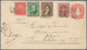 00557 Argentinien: 1878 'C.M. De Alvear' 25c. Lake, Used On 'Rivadavia' Postal Stationery Envelope 8c. In - Other & Unclassified