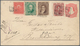 00557 Argentinien: 1878 'C.M. De Alvear' 25c. Lake, Used On 'Rivadavia' Postal Stationery Envelope 8c. In - Sonstige & Ohne Zuordnung