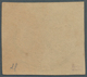 00571 Brasilien: 1843, 90r. Black On Yellowish Paper "Olhos De Boi", Fresh Colour (slight Indication Of Su - Other & Unclassified