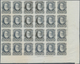 00582 Brasilien: 1878-79, 1.000 R. Gray-lilac Imperf Block Of 24 On White Wove Paper, Right Bottom Wide Co - Other & Unclassified