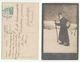 1921 PIROT To CARIBROD Serbia TOLSTOY POSTCARD (Tolstoy,  On Way To Infinity) Stamps Cover - Serbia