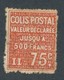 FRANCE - COLIS POSTAUX N°YT 98 OBLITERE - COTE YT : 3€ - 1933/34 - Gebraucht