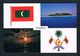 (2407) AK Maldiven - Mehrbildkarte - Maldive