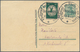 00623 Flugpost Deutschland: 1912 Airmail Rhein Main 23.6. Darmstadt, With 30pf Green (Mi. III) On 5pf Germ - Airmail & Zeppelin