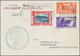 00644A Zeppelinpost Europa: 1933, ITALY TRIP LZ 127, Group Of 13 Covers/cards Franked With Italian (12) And - Europe (Other)