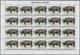 Delcampe - 00672 Thematik: Tiere, Fauna / Animals, Fauna: 1982, Burundi. ANIMALS. Set Of 13 Values In Complete Sheets - Sonstige & Ohne Zuordnung
