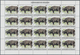 Delcampe - 00672 Thematik: Tiere, Fauna / Animals, Fauna: 1982, Burundi. ANIMALS. Set Of 13 Values In Complete Sheets - Other & Unclassified