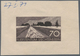 00676 Thematik: Verkehr / Traffic: 1971, Liechtenstein. Set Of 4 Die Proofs (intaglio Engraving) Each Show - Sonstige & Ohne Zuordnung