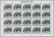 Delcampe - 00677 Thematik: WWF: 1983, Burundi. WWF, Annimals. Set Of 13 Values In Complete Sheets Of 20 With WWF OVER - Sonstige & Ohne Zuordnung