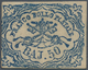 00710 Italien - Altitalienische Staaten: Kirchenstaat: 1864, 50 Baj. Ultramarin, "defective Print", Unused - Papal States