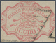 00715 Italien - Altitalienische Staaten: Kirchenstaat: 1852: 1 Scudo Rose Carmine, Cancelled With Parts Of - Papal States