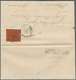 00721 Italien - Altitalienische Staaten: Kirchenstaat: 1867: GIULIANO, Very Rare Post Mark In Slanted Bloc - Stato Pontificio