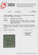 00731 Italien - Altitalienische Staaten: Modena: 1852, 25 Cents Green, COLOR ERROR, Cancelled, Fresh Stamp - Modena