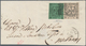 00732 Italien - Altitalienische Staaten: Modena: 1852, Letter Franked With 5 Cents Green, With Dot After T - Modène