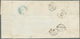 00734 Italien - Altitalienische Staaten: Modena: 1855: Extremely Decorative FIVE COLOUR FRANKING (one Of T - Modène