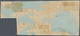 00743 Italien - Altitalienische Staaten: Neapel: 1858, 1 Gr Lila Rosa, Plate 1, Horizontal Block Of 9, Ful - Naples