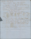 00748 Italien - Altitalienische Staaten: Neapel: 1858: 20 Gr, 10 Gr And 5 Gr On "PD" Letter From NAPLES 29 - Napoli