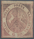 00752 Italien - Altitalienische Staaten: Neapel: 1859, 50 Grana Rose, Unsued, Signed And Certificate Calve - Naples