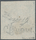 00753 Italien - Altitalienische Staaten: Neapel: 1860: ½ T "Trinacria" Blue, Fresh Colour And Wide Margins - Napels