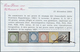 00765 Italien - Altitalienische Staaten: Neapel: 1861: Six Proofs Of The Stamps Of The Neapolitan Province - Naples